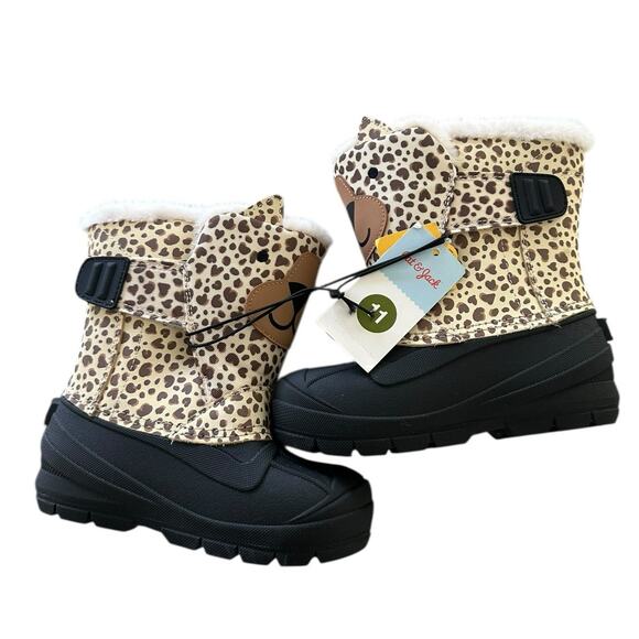 Toddler Frankie Winter Boots - Cat & JackTan 11T - Picture 5 of 9